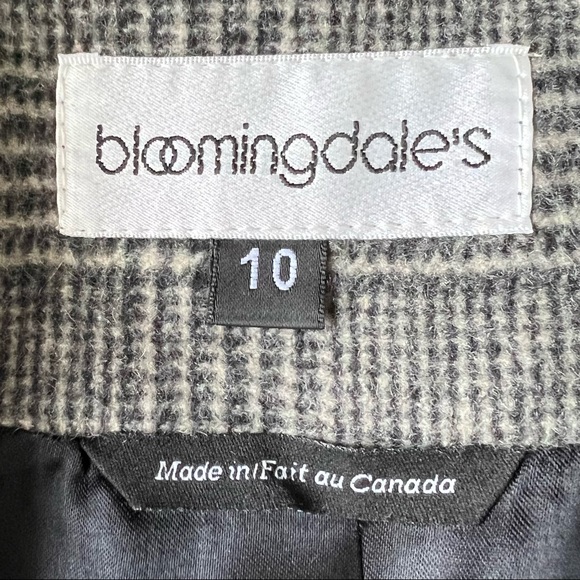 Bloomingdale’s Glen Check Plaid Cashmere Blazer | 10 - Picture 8 of 8
